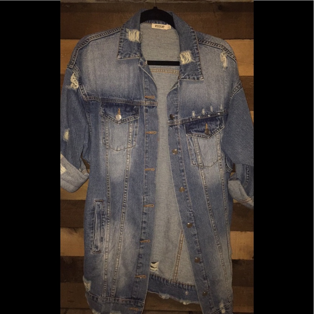 Long jean jacket from WINDSOR